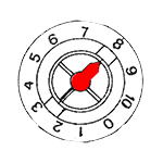 Water Block Adjustment Dial  